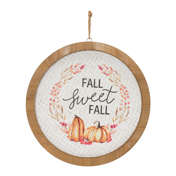 Fall Harvest Plaque, Set of 2