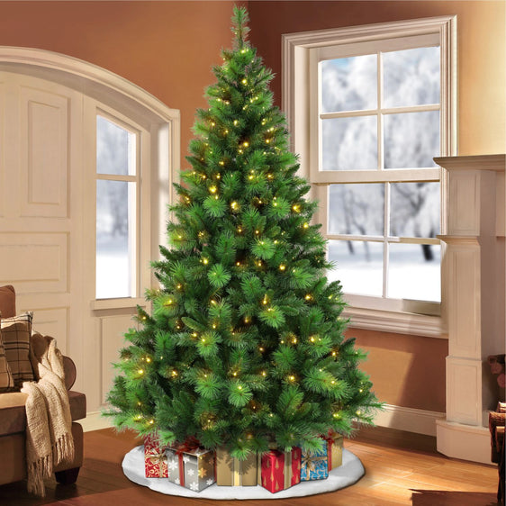 Pre-lit-7.5-ft-Adirondack-Artificial-Christmas-Tree-with-Color-Select-LED-Lights-Christmas-Trees