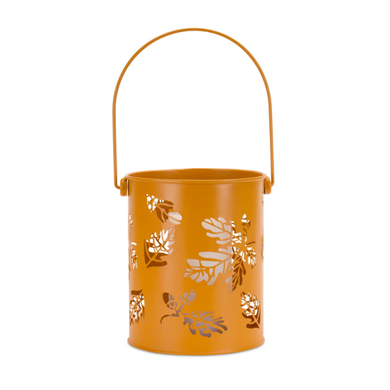 Leaf Cut-out Lantern, Set of 2