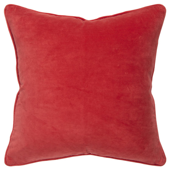 Welted-Velvet-Cotton-Velvet-Solid-Connie-Post-Down-Filled-Pillows-Decorative-Pillows