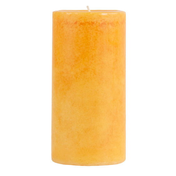 Pier 1 Ginger Peach® Mottled 3x6 Pillar Candle