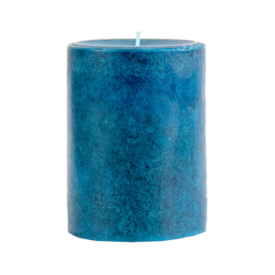 Pier 1 Oceans® Mottled Pillar 3x4 Candle