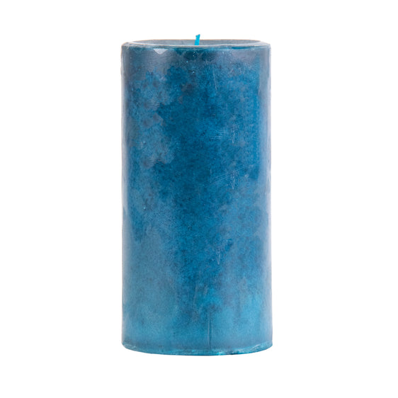 Pier 1 Oceans Mottled Pillar 3x6 Candle