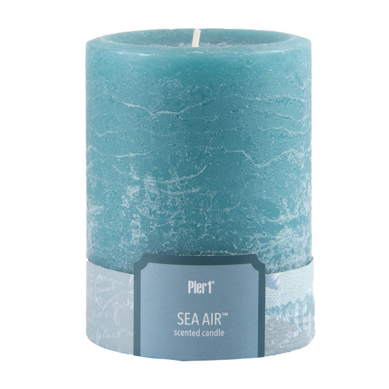 Pier-1-Sea-Air-3x4-Mottled-Pillar-Candle-Pillar-Candles