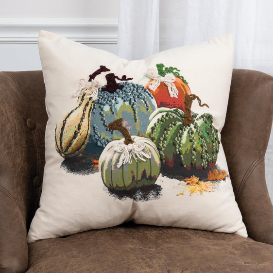 Digital-Print-And-Embroidery-Cotton-Gourd-Still-Life-Decorative-Throw-Pillow-Decorative-Pillows