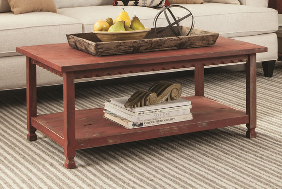 Country Cottage 42"L Coffee Table