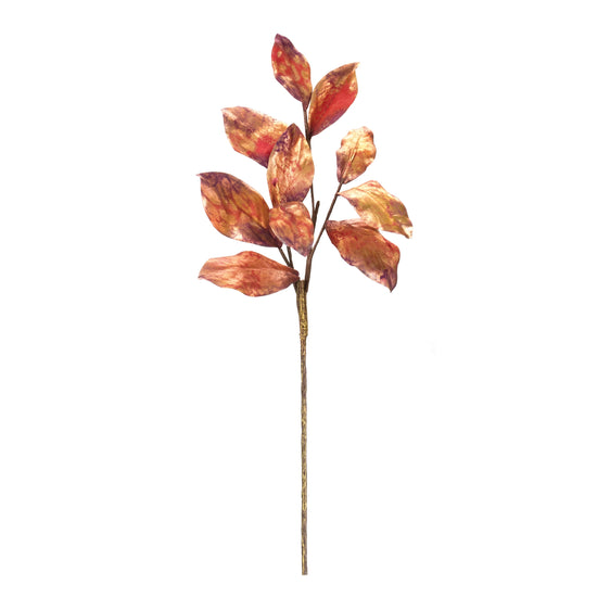 Metallic Harvest Leaf Spray, Set of 2