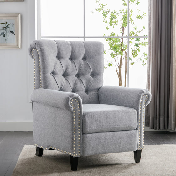 Torres-Linen-Tufted-Recliner-Single-Sofa-with-Nail-heads-Roll-Arm-Accent-Chairs