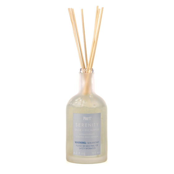 Pier 1 Serenity Sage & Eucalyptus Aromatherapy Reed Diffuser