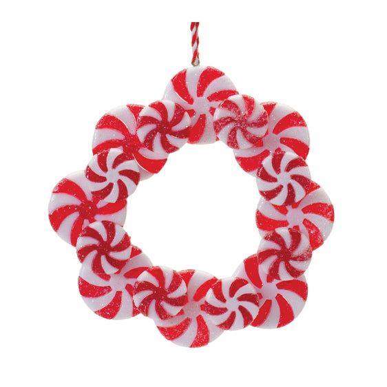 Peppermint-Candle-Wreath-Ornament,-Set-of-24-Ornaments