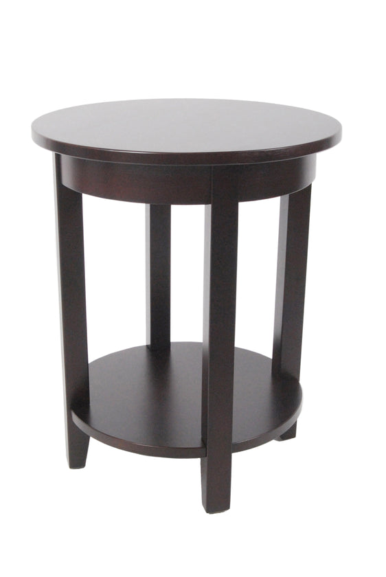 Shaker-Cottage-Round-Accent-Table,-Espresso-End-Tables