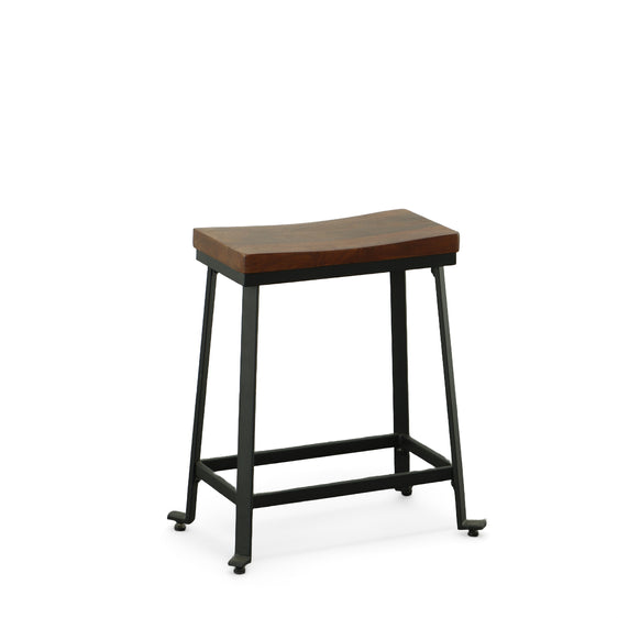 Thea 24 Inch Saddle Stool