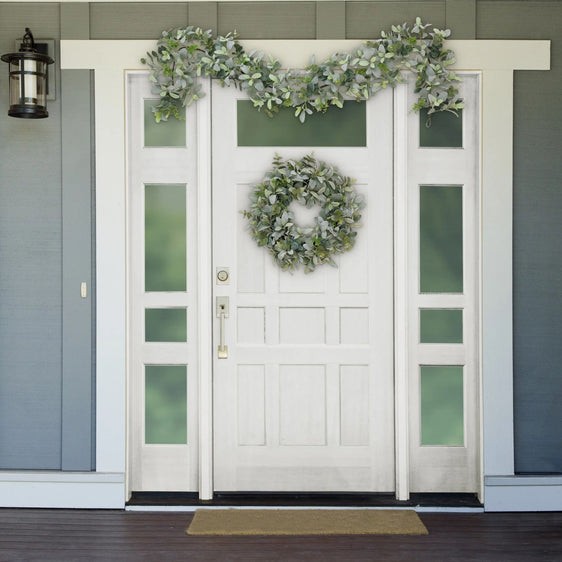 22" Lamb's Ear Wreath