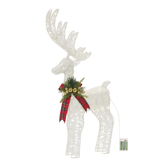 LED Lighted Holiday Deer 33"