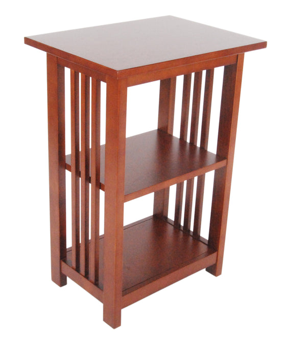 Mission 2 Shelf End Table