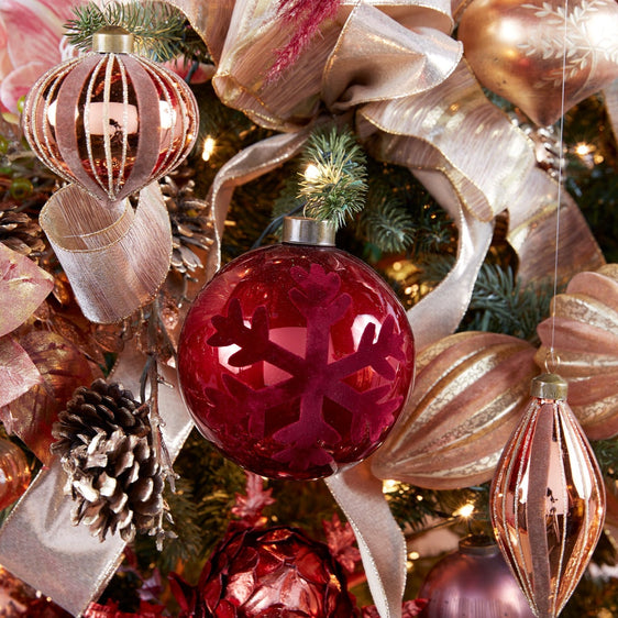 Snowflake-Ball-Ornament,-Set-of-6-Ornaments