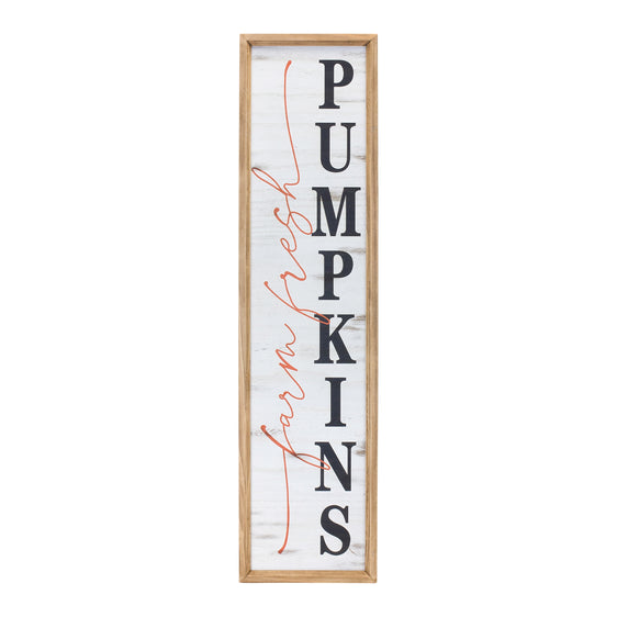 Farm Fresh Pumpkin Sign 32"