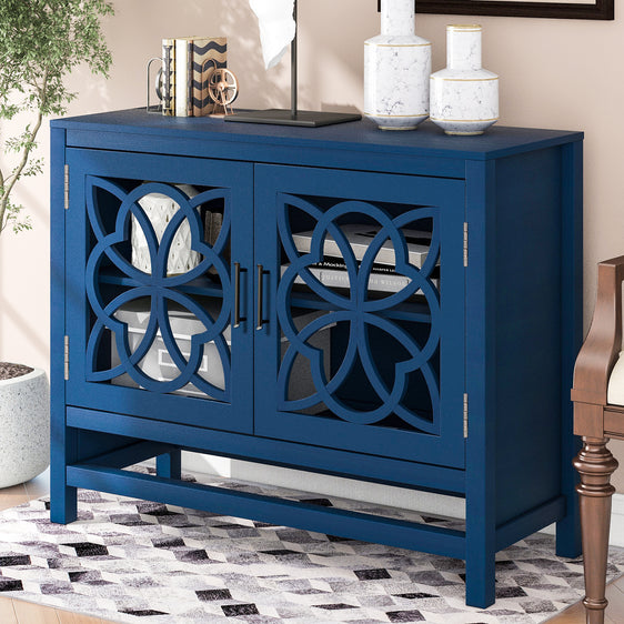 Isla-Classic-Wood-Storage-Cabinet-with-Glass-Fretwork-Doors-and-Adjustable-Shelf-Storage-Cabinets