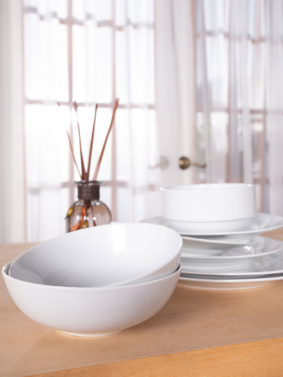 Pier-1-Luminous-Porcelain-White-Pasta-Bowls,-Set-of-2-Bowls