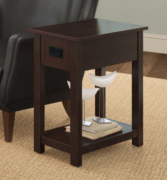 Mission-Chairside-Table,-Espresso-End-Tables