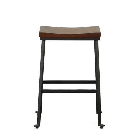 Thea 30 Inch Saddle Stool