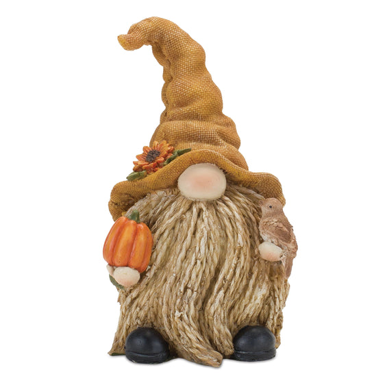 Fall Harvest Gnome Figurine, Set of 2