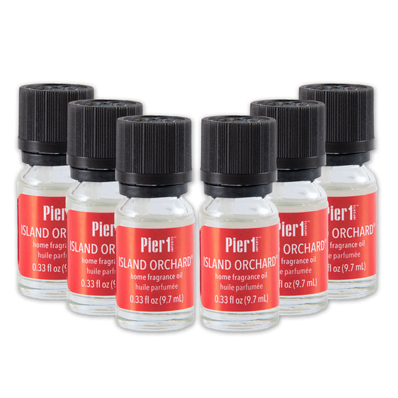 Pier 1 Island Orchard Fragrance Oil Set of 6