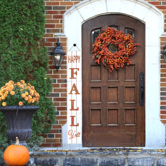 White-Happy-Fall-Y'all-Wood-Porch-Sign-Porch-Sign