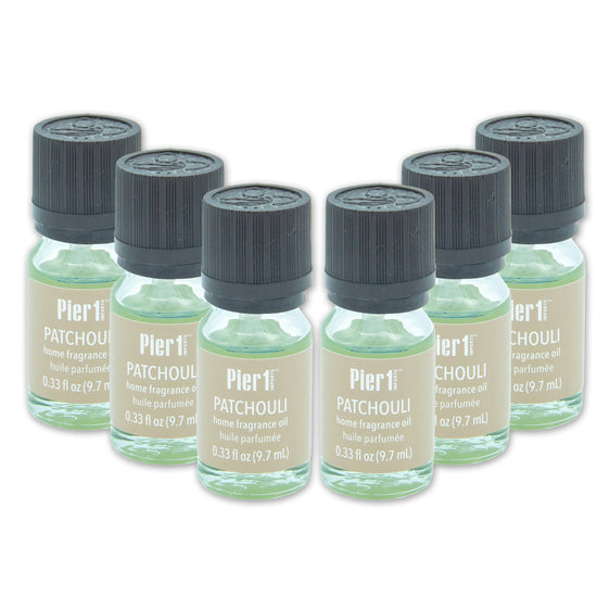 Pier 1 Patchouli Fragrance Oil Set of 6