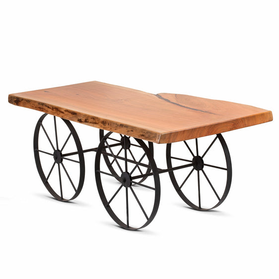 Pier-1-Amish-Handmade-Live-Edge-Wagon-Wheel-Coffee-Table-Coffee-Tables