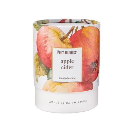 Pier 1 Apple Cider Boxed 8oz Soy Candle - Pier 1