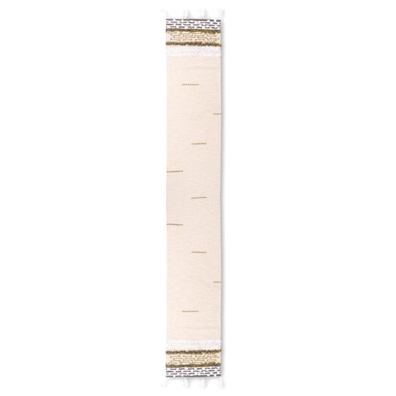 Pier 1 Boucle Woven with Tassels Table Runner - Pier 1