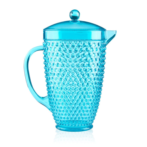 Pier 1 Emma Aqua Acrylic 2.5QT Beverage Pitcher - Pier 1