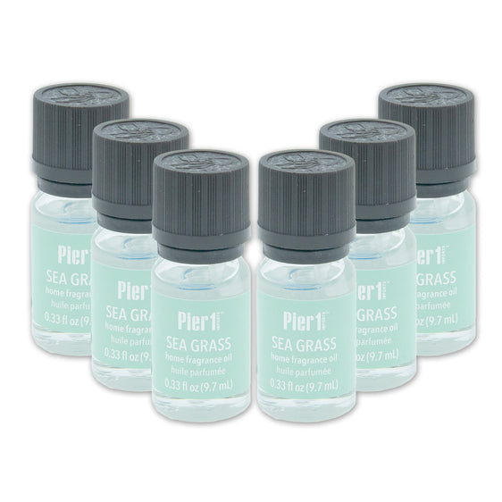 Pier 1 Sea Grass Fragrance Oil Set of 6