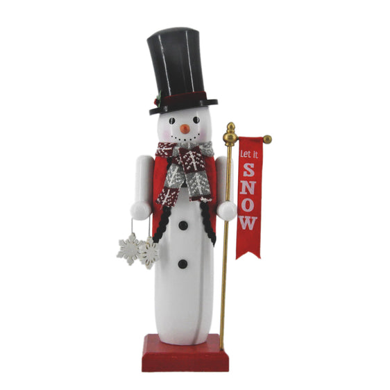 14" Snowman Nutcracker